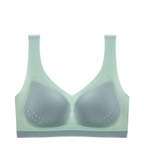 tweens transparent training bra green