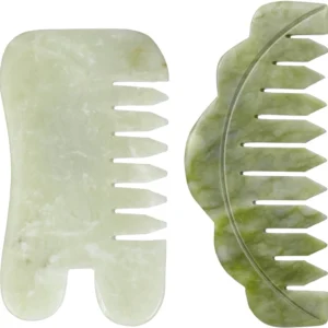 chic style jade massage comb