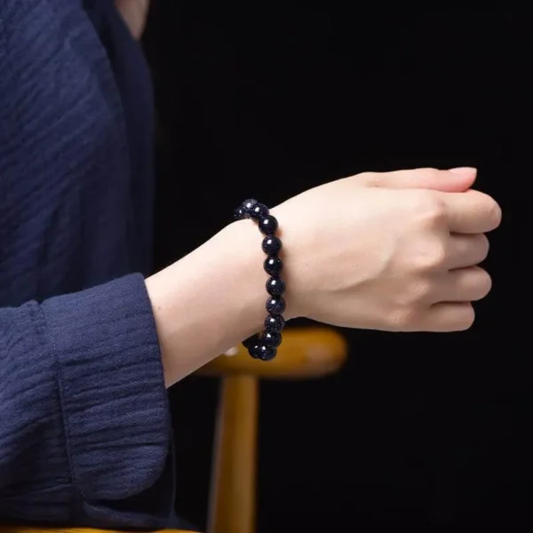 blue sandstone bracelet